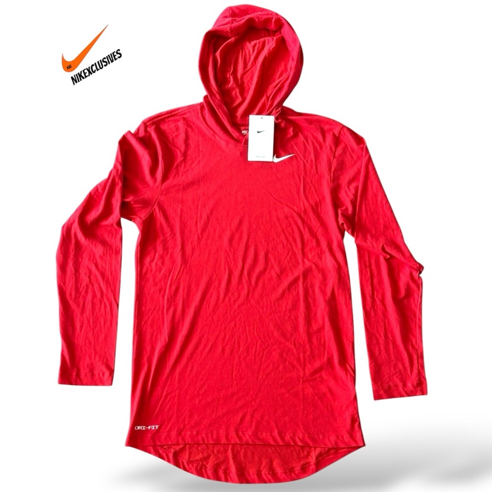 Nike Dri-Fit Men’s Long Sleeve Hooded Tee CJ1696-657